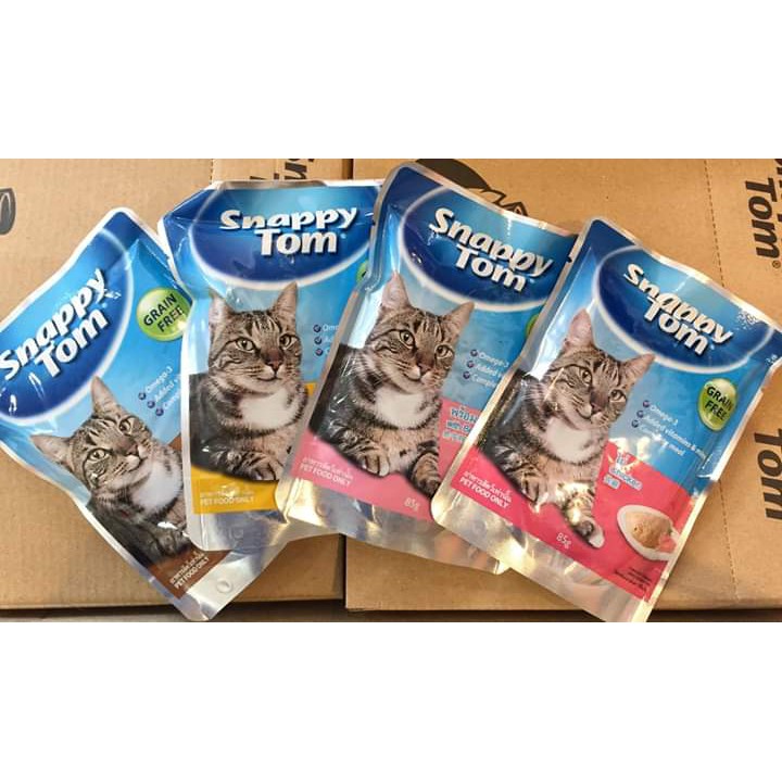 Pate mèo Snappy Tom 85g