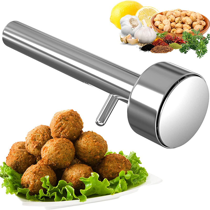 Made Of Stainless Steel Meatball Machine Falafel Scoop Maker Large Falafel Ball Making Scoop Kitchen Tool By Pal Meat Pressing Tool