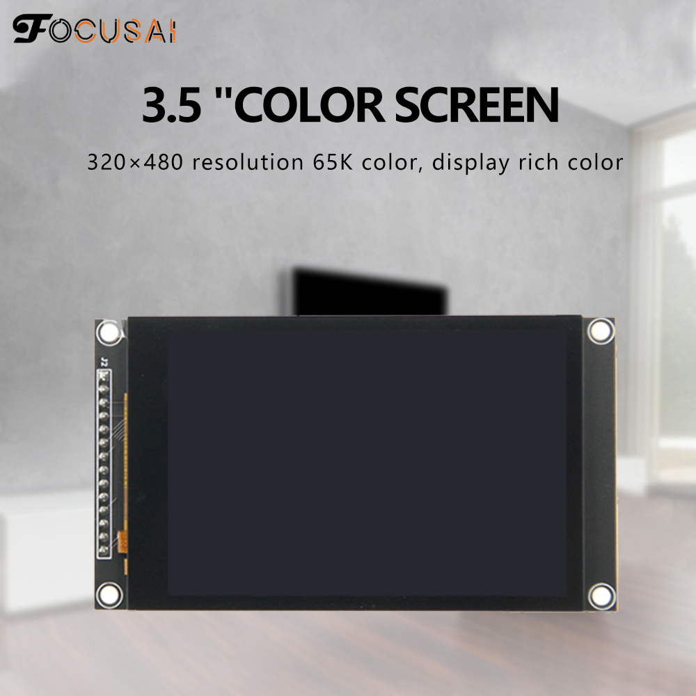 FocusAi LCD Screen Module 3.5inch TFT Display Module SPI Serial 240*320 HD Electronic Accessories Electronic Screen Driver Accessories