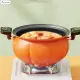 Frances Pumpkin Shape Micro Pressure Pot Integrated Miniature Pressure Saucepan Suitable for Electric Ceramic Stoves FH-MY. 