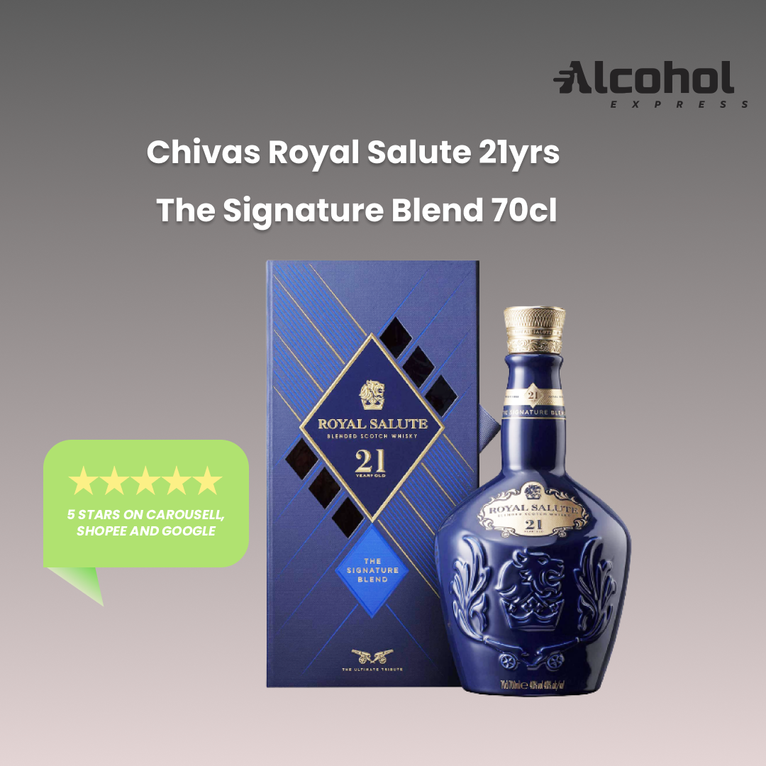 Chivas Royal Salute 21yrs The Signature Blend 70cl | Lazada Singapore