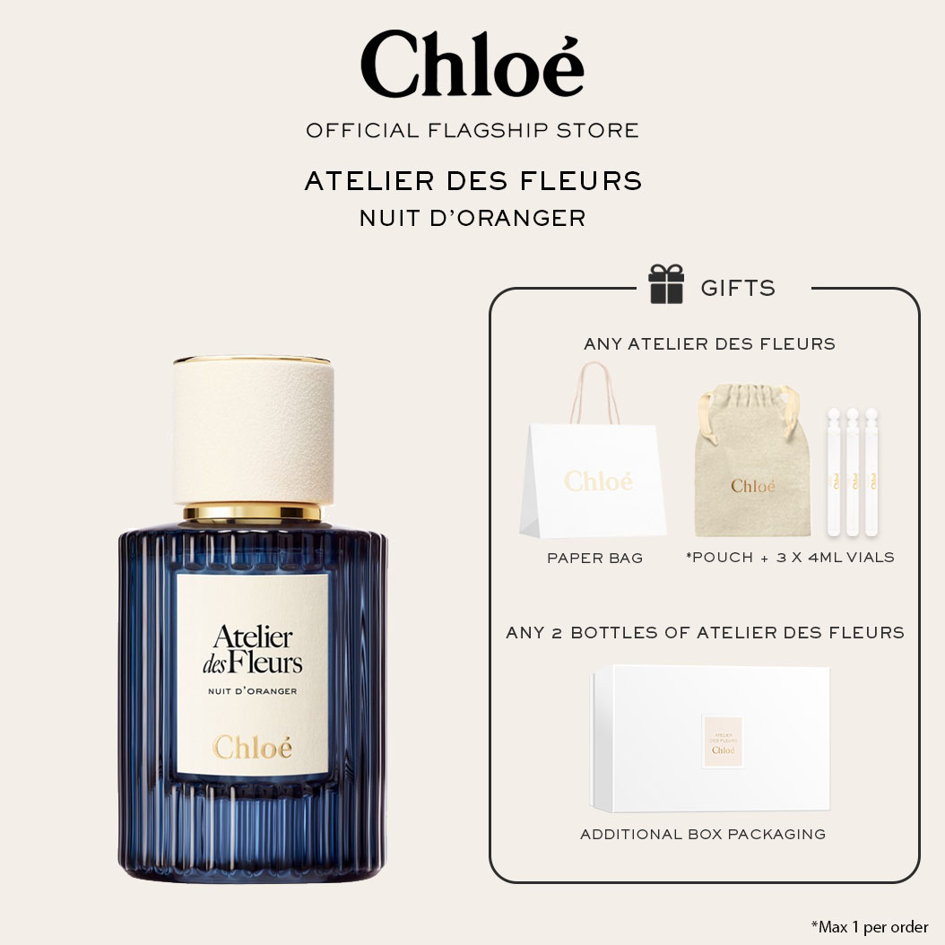 NEW LAUNCH] Chloé Atelier des Fleurs Nuit d'Oranger Eau de