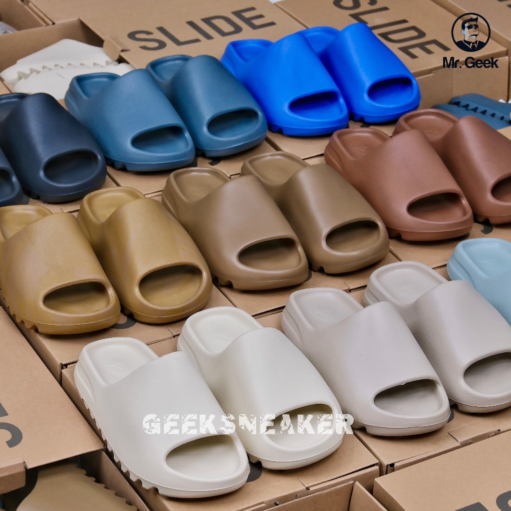 [GeekSneaker] Full Box | Dép Yz Slide - SS22 Vân Nhám Siêu đẹp