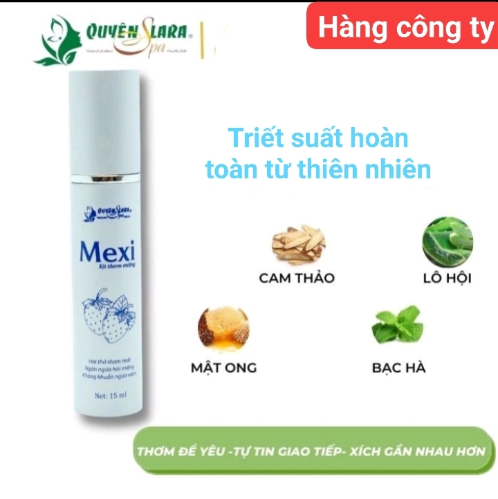 Xịt thơm miệng MEXI Quyên Lara