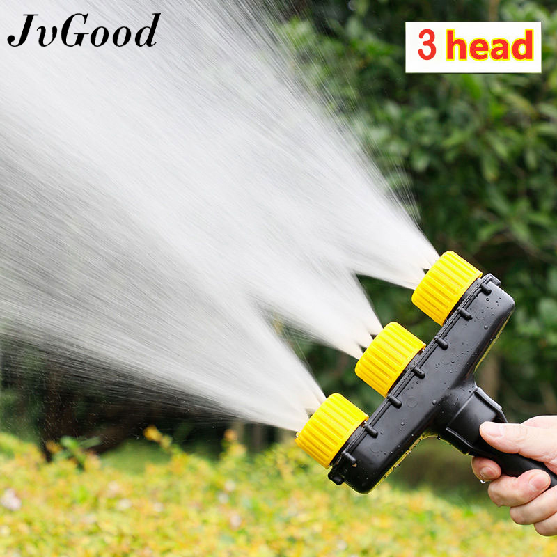 JvGood Nozzles Garden Lawn Large Flow Atomization Sprinklers Adjustable Greenhouse Flowerbed Irrigation