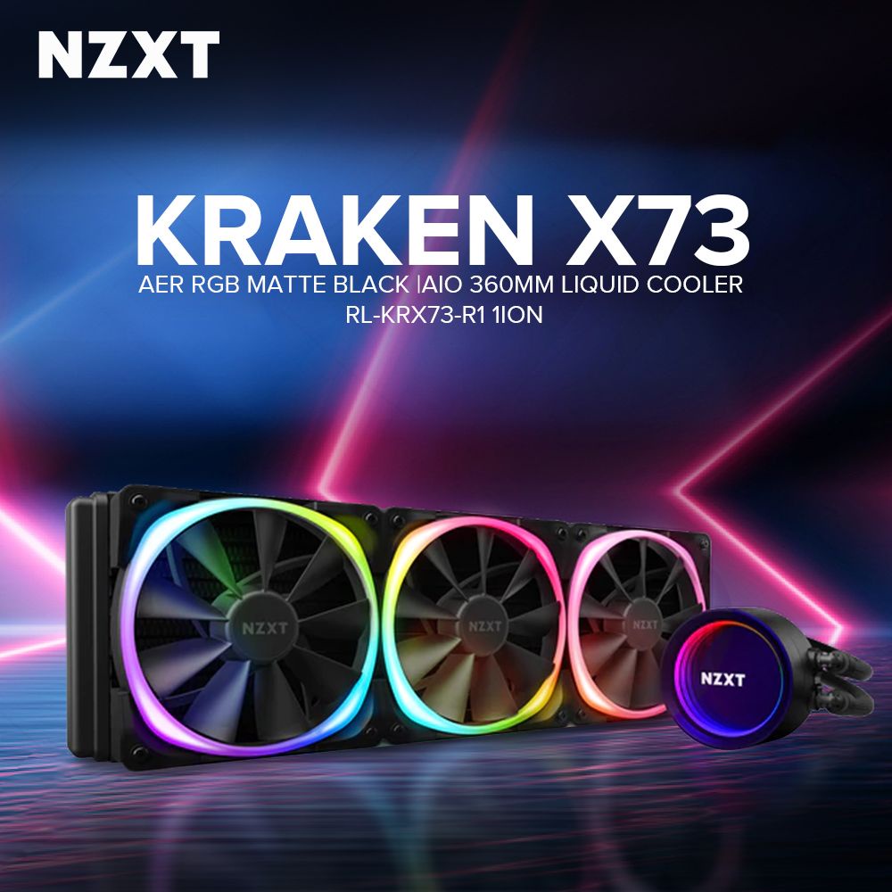 Nzxt Kraken X73 RGB 360 mm Liquid Cooling White
