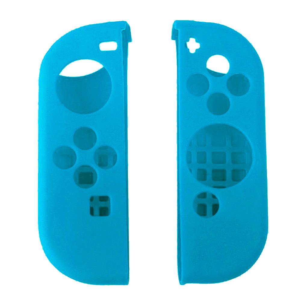 1Pair Portable Protect Cover Soft Silicone Anti-Slip Case Skin Guard for Left Right Nintendo Switch Joy-Con Controller Blue – intl