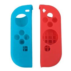 1Pair Portable Protect Cover Soft Silicone Anti-Slip Case Skin Guard for Left Right Nintendo Switch Joy-Con Controller Red and Blue – intl