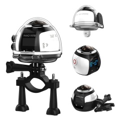 360 Degree Camera VR 4K Wifi Video Mini Panoramic 2448*2448 HD Panorama Action 30m Waterproof Sports Driving Cam – intl