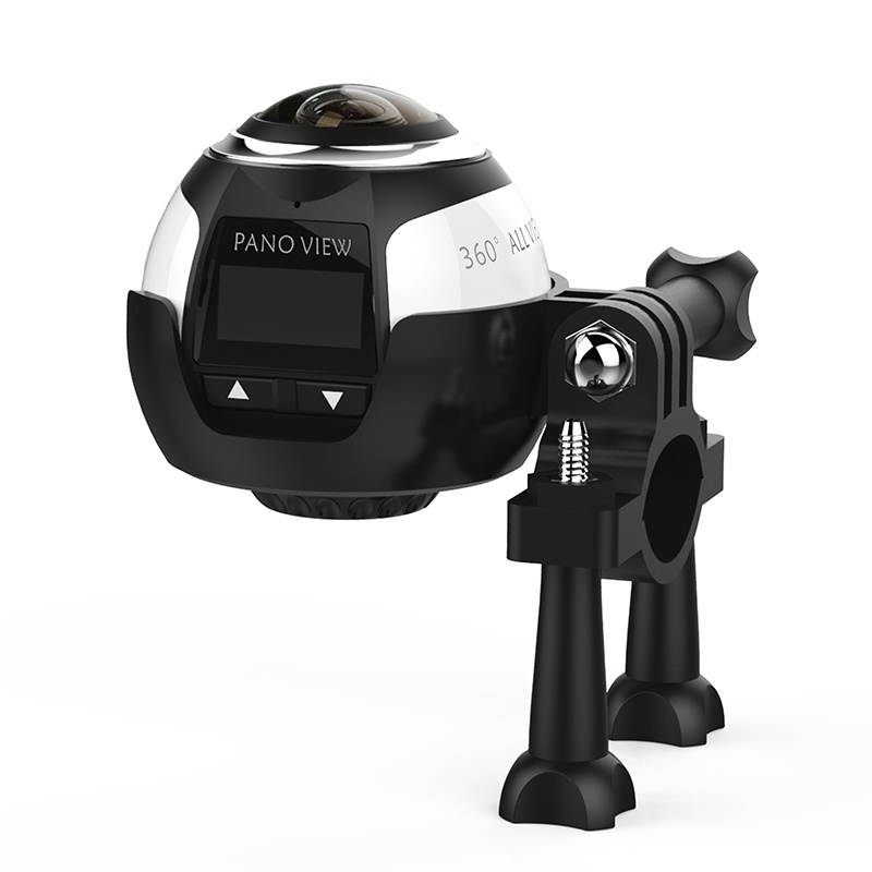 360 Degree Camera VR 4K Wifi Video Mini Panoramic 2448*2448 HD Panorama Action 30m Waterproof Sports Driving Cam - intl
