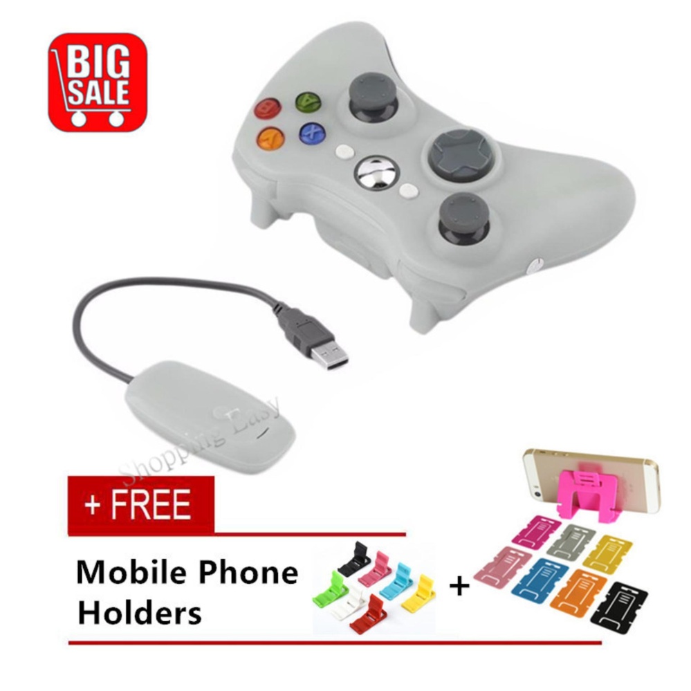 360 Wireless console Xbox 360 Wireless Game Controller 2.4GHz Controller with PC Receiver For Microsoft Xbox 360 For Xbox360 and...