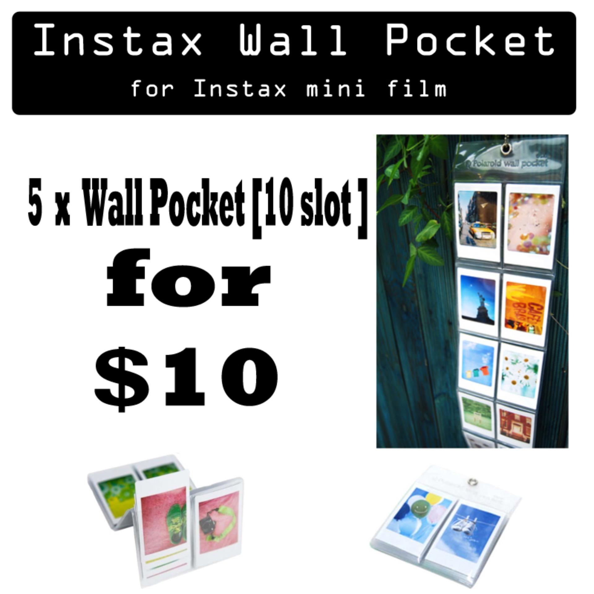 5 x Instax mini Wall Pockets Album For instax mini Film