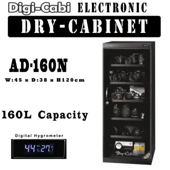 Ad 160n 160l Digi Cabi Electronic Dry Cabinet 5 Years Warranty