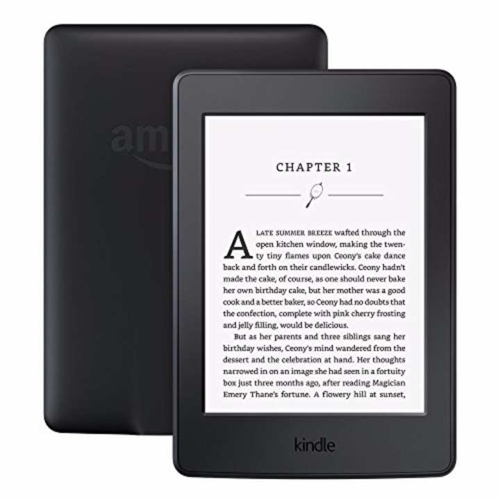 Amazon Kindle Paperwhite 3 (300PPI, Black 2015) + 1 x Glossy, 1 x Matt Screen Protector (Special Offers)