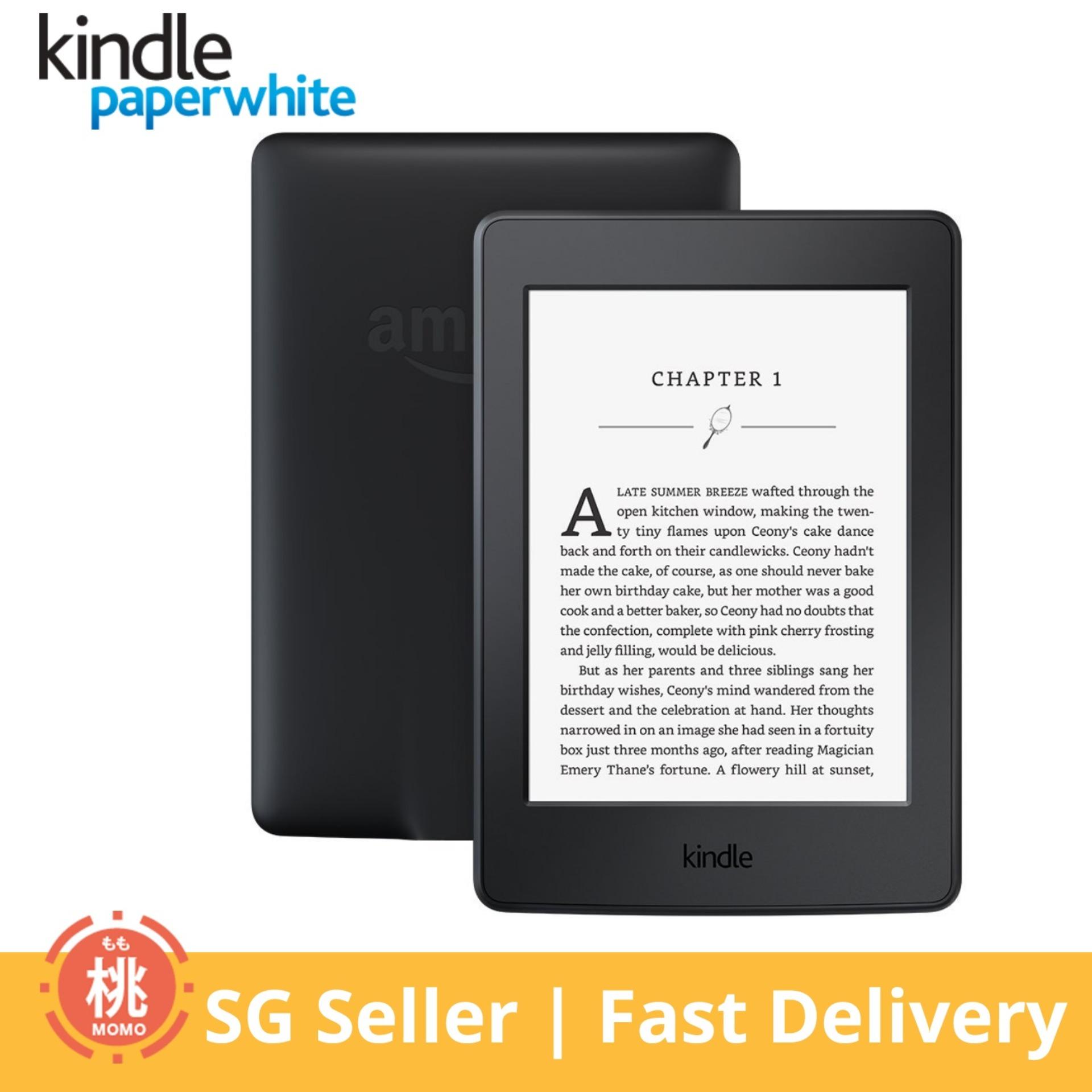 Amazon KINDLE Paperwhite (Wi-Fi Only, With Special Offers, 4GB, 300PPI, Black)