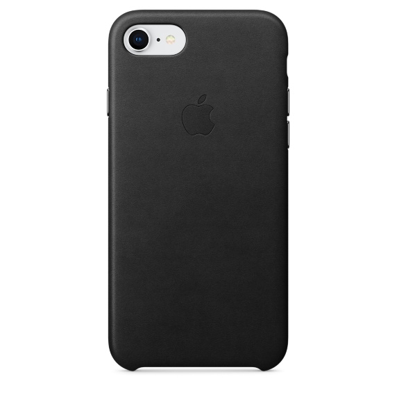 Apple iPhone 8 / 7 Leather Case Black