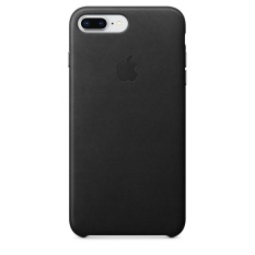 Apple iPhone 8 Plus / 7 Plus Leather Case Black