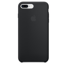 Apple iPhone 8 Plus / 7 Plus Silicone Case Black