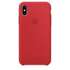 Apple iPhone X Silicone Case (PRODUCT)RED