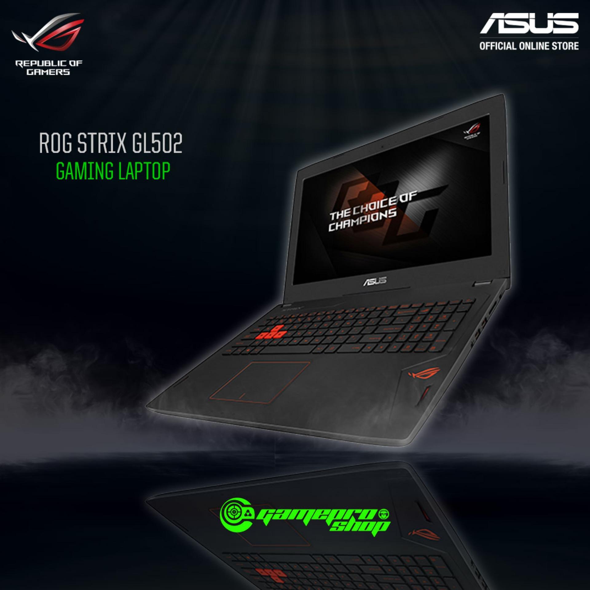 Asus ROG Strix GL502 Gaming Laptop i7-7700HQ (GTX1070) *COMEX PROMO*