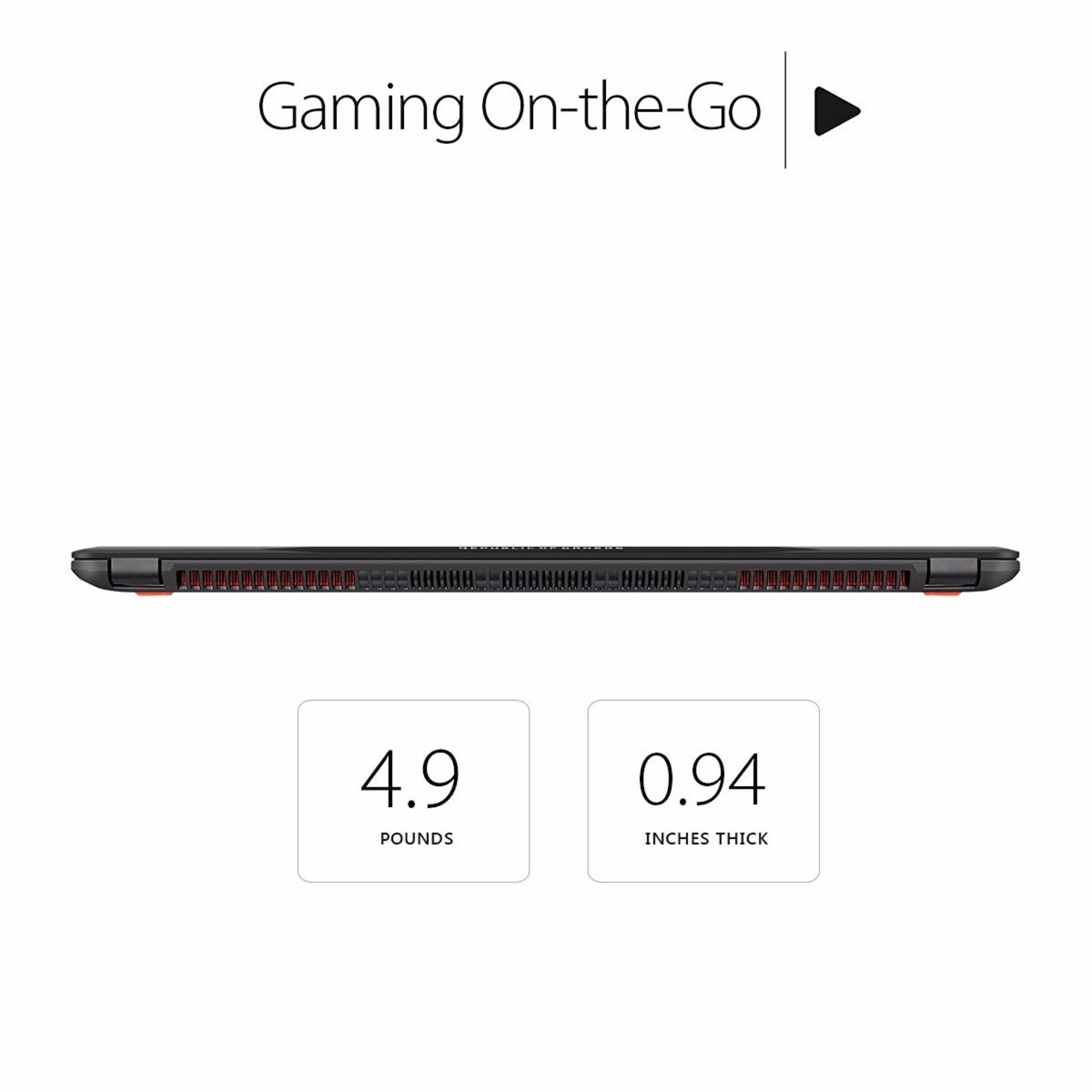 Asus ROG Strix GL502 Gaming Laptop i7-7700HQ (GTX1070) *COMEX PROMO*