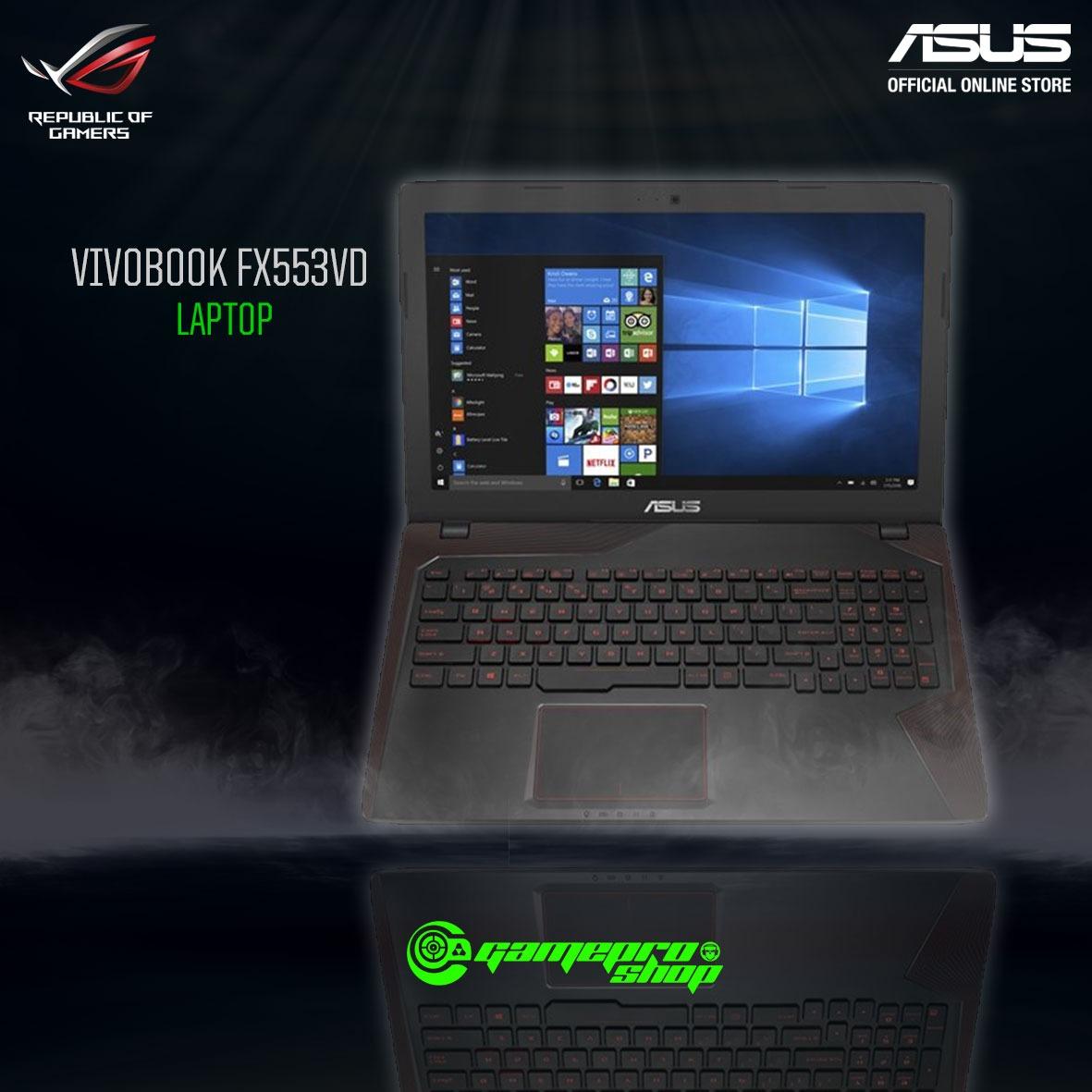 ASUS VivoBook FX553VD – DM462T (Metal) *COMEX PROMO*