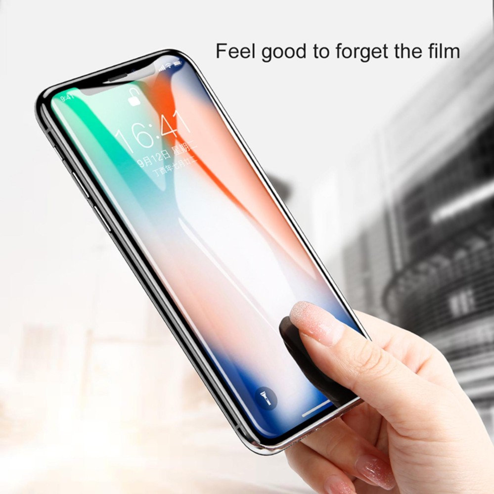 Baseus iPhone XS Max / XS / X / XR 4D Arc Tempered Glass Screen Protector