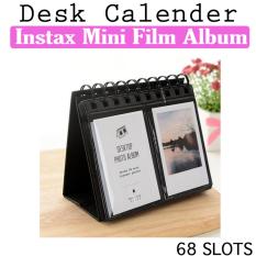 Black Desk Calendar Style Instax Mini Film Album