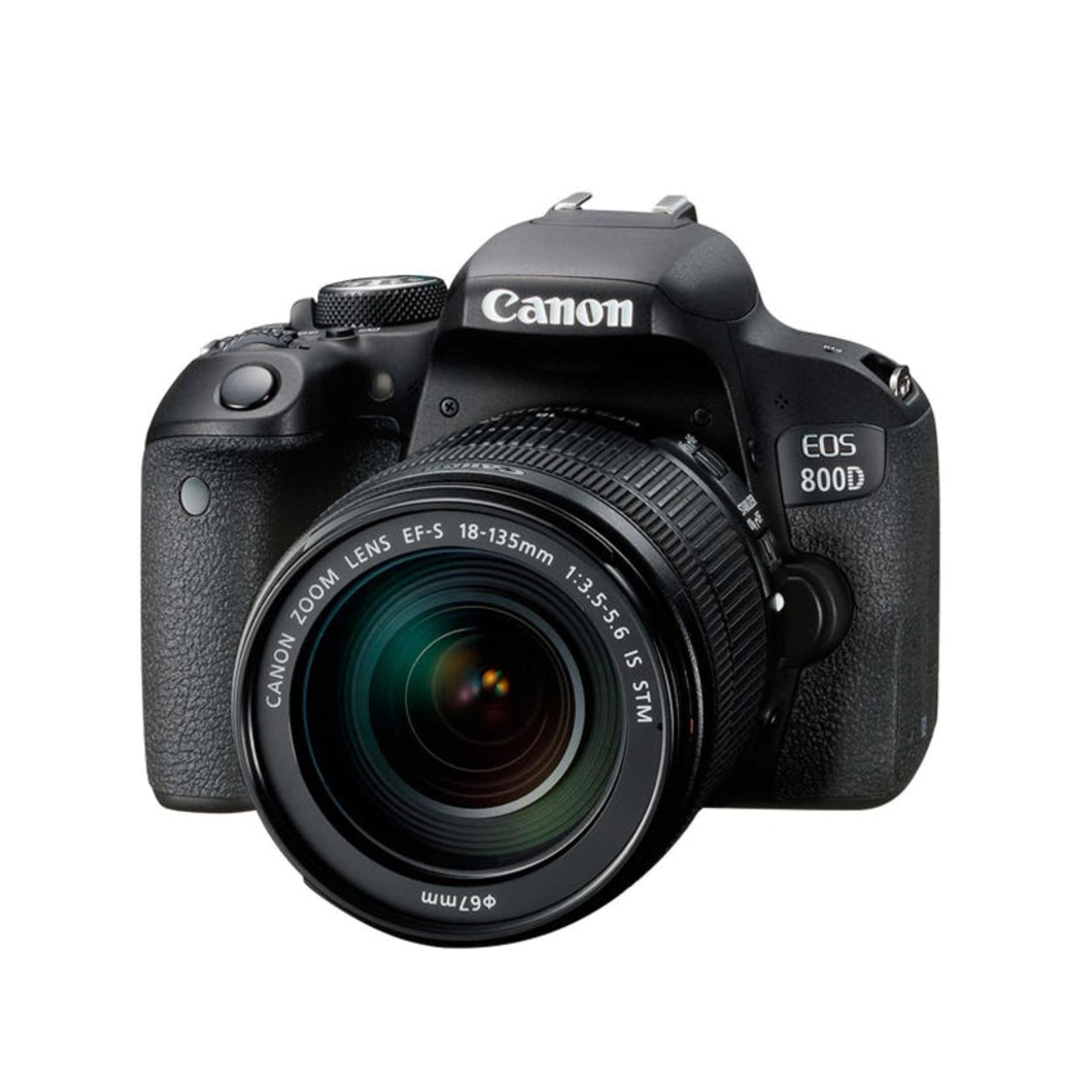 Canon EOS 800D 24.2MP kit (EF-S18-135mm f/3.5-5.6 IS STM) (FREE Canon Camera Bag + 16GB SD Card)