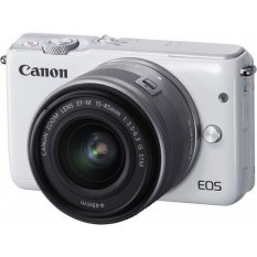 Canon EOS M10 Mirrorless Digital Camera with 15-45mm and 55-200mm Lenses