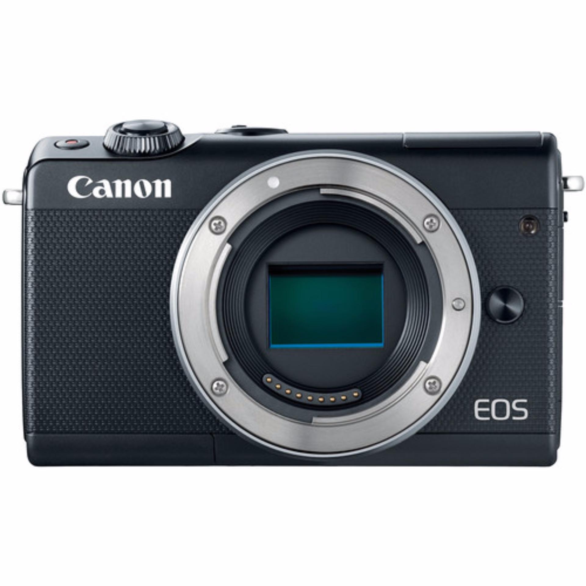 Canon EOS M100 15-45mm Kit (Black) (FREE 16GB SD Card)