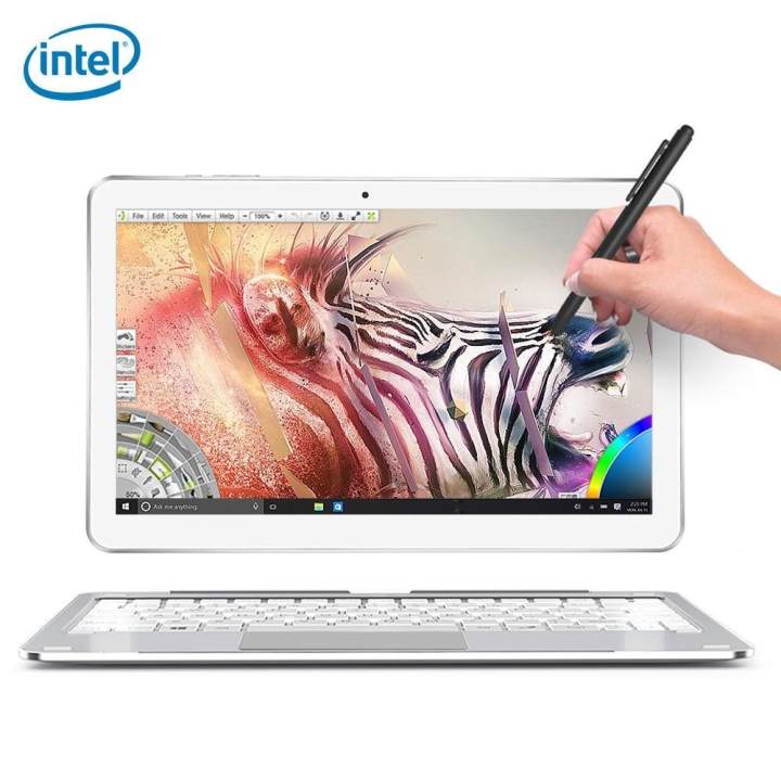 Cube Mix Plus 2 in 1 Tablet PC 10.6 inch Windows 10 IPS Capacitive Screen Intel Kaby Lake Core M3-7Y30 Dual Core 1.61GHz 4GB RAM 128GB SSD 2.0MP + 5.0MP Cameras Bluetooth 4.0 OTA OTG-Silver – intl