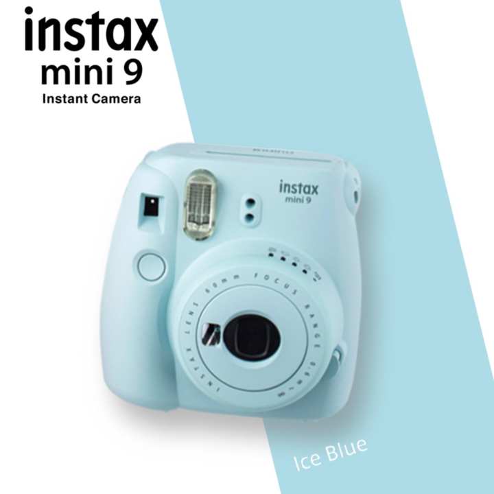Fujifilm Instax Mini 9 Instant Camera – Ice Blue