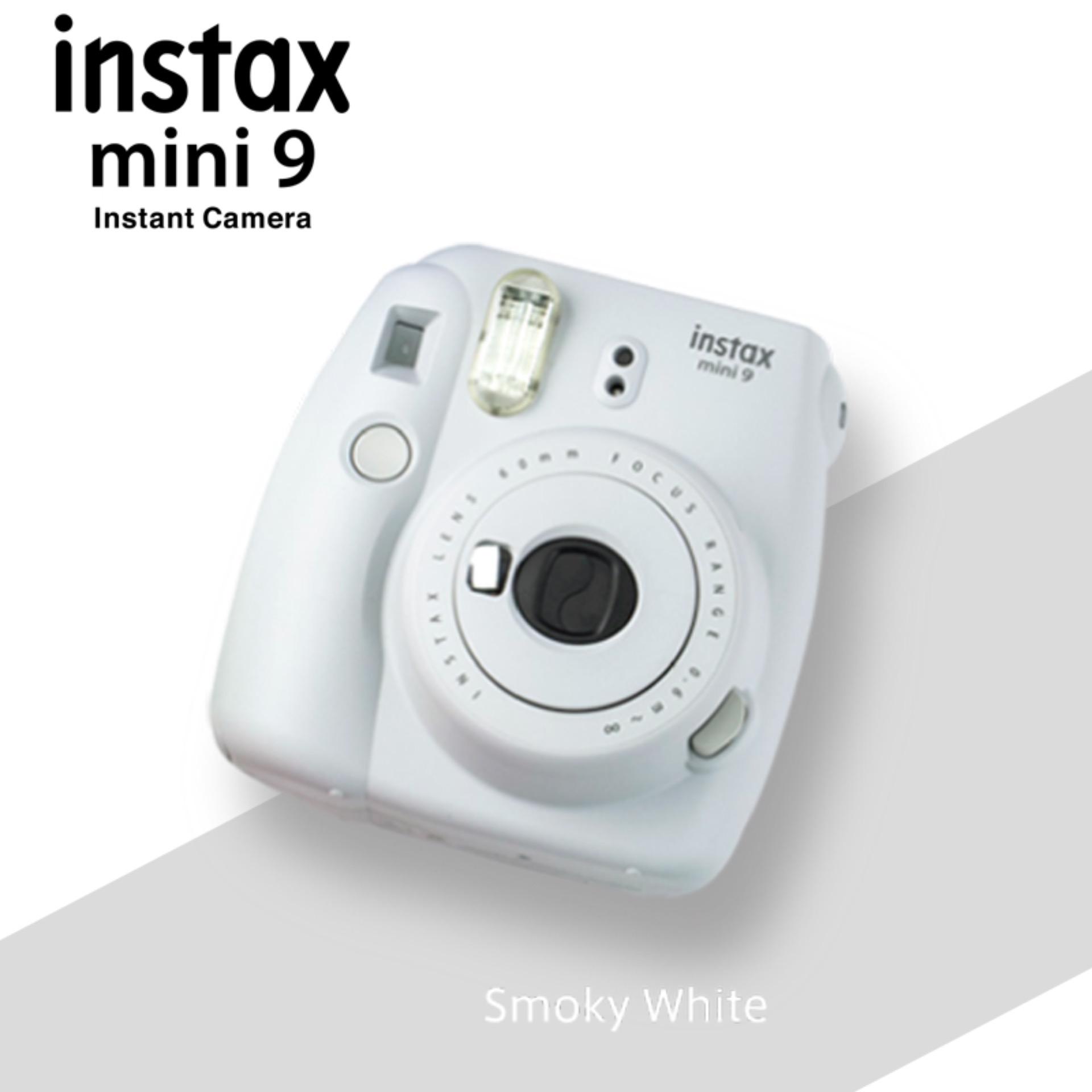 Fujifilm Instax Mini 9 Instant Camera – Smoky White