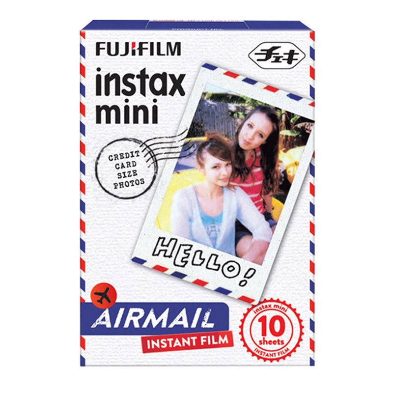 Fujifilm Instax Mini AirMail Instant Films – 10 Sheets