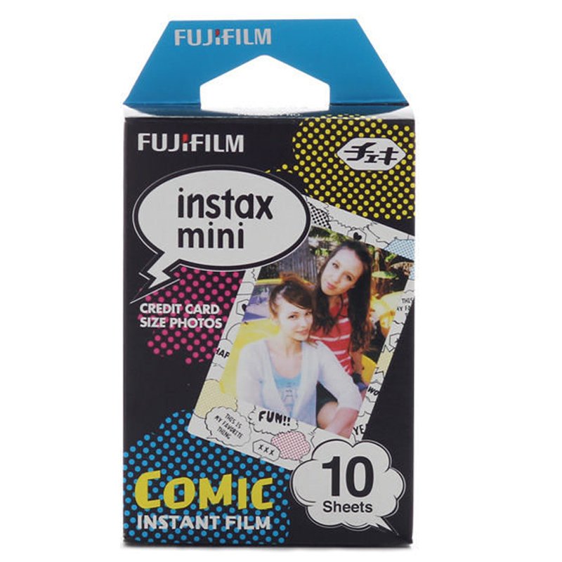 Fujifilm Instax Mini Comic Instant Films – 10 Sheets