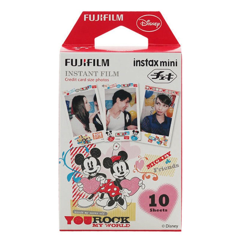 Fujifilm Instax Mini Film Mickey and Friends “You Rock My World” – 10 sheets
