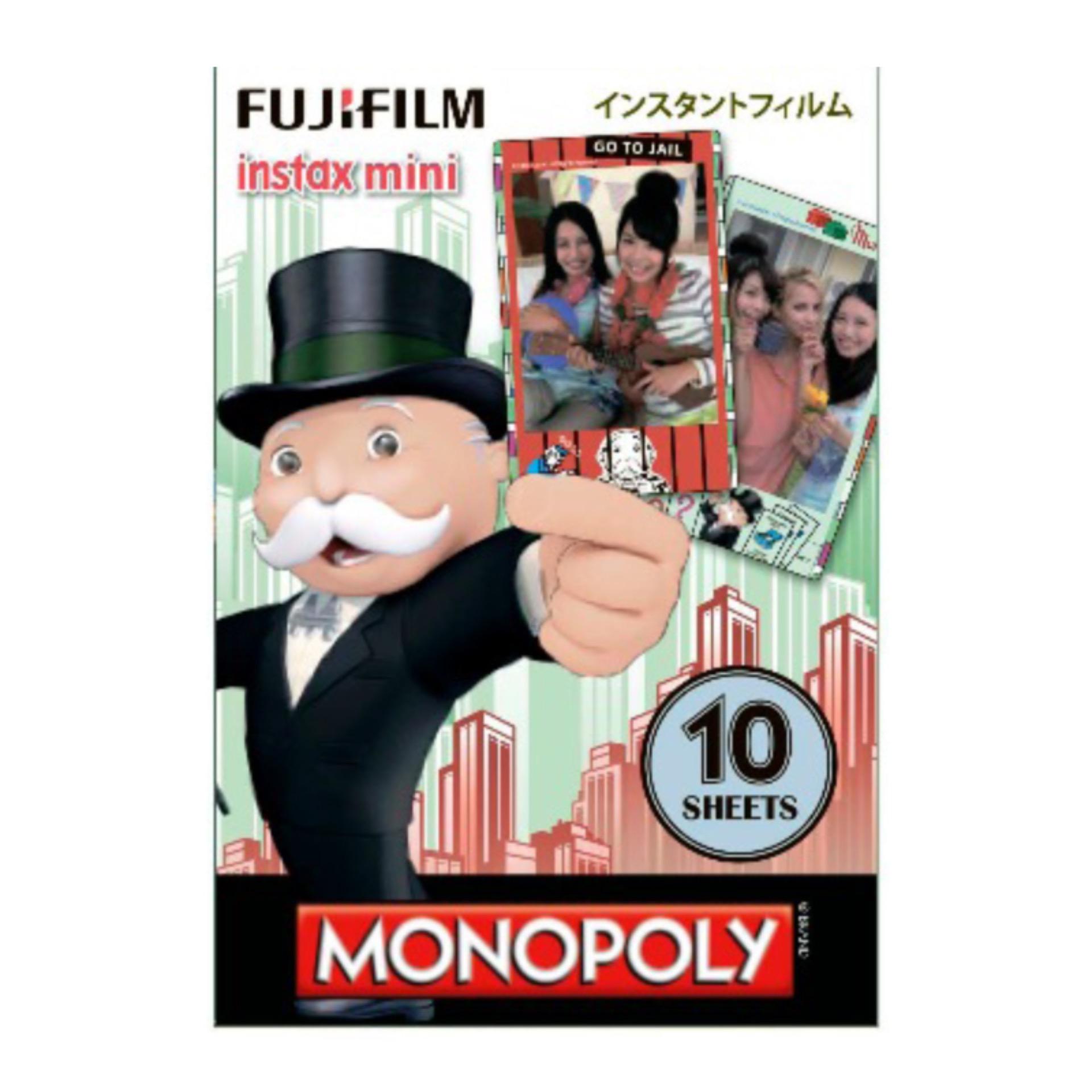 Fujifilm Instax Mini Monopoly Instant Films – 10 Sheets