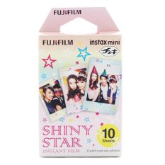 Fujifilm Instax Mini Shiny Star Instant Films – 10 Sheets