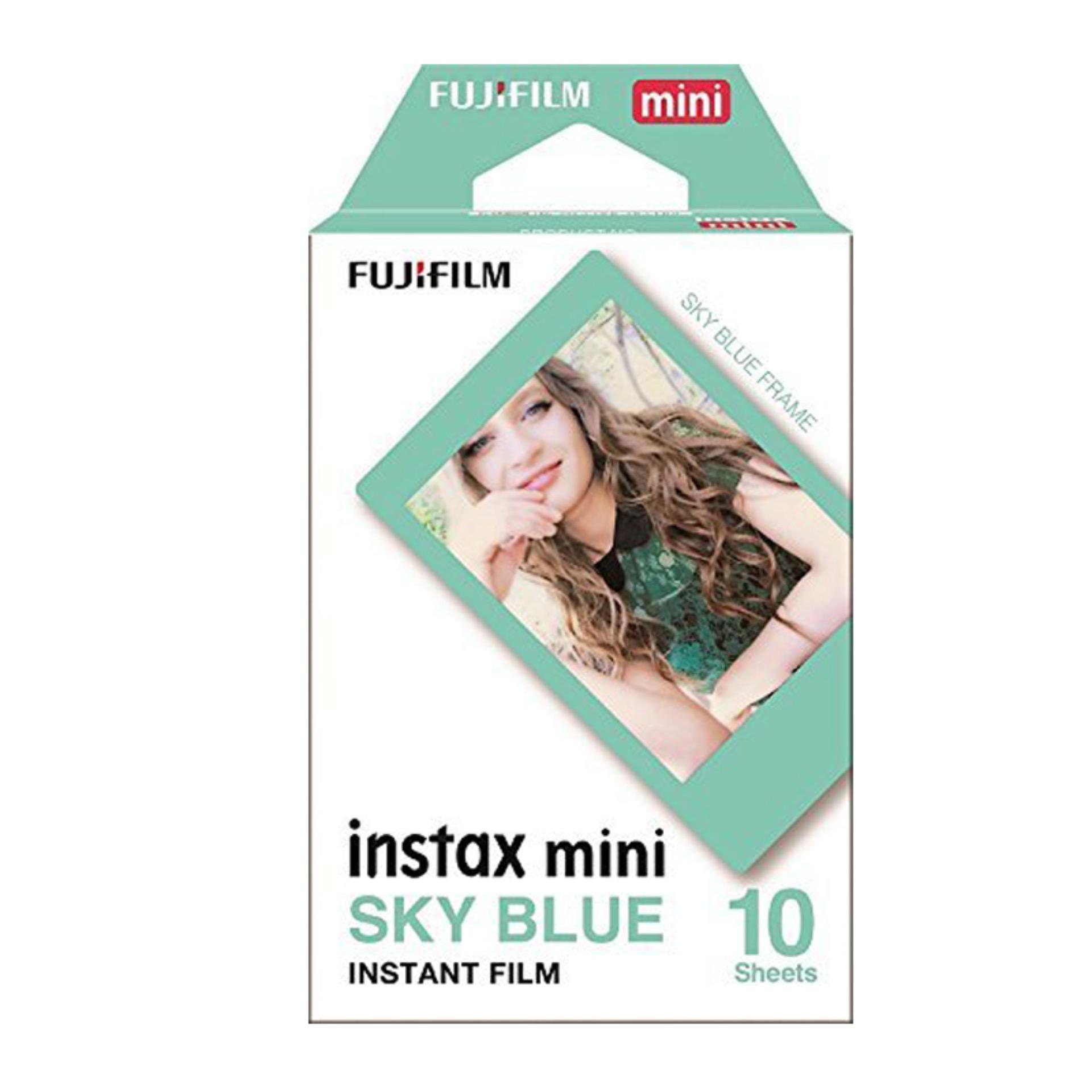Fujifilm Instax Mini Sky Blue Instant Films – 10 Sheets