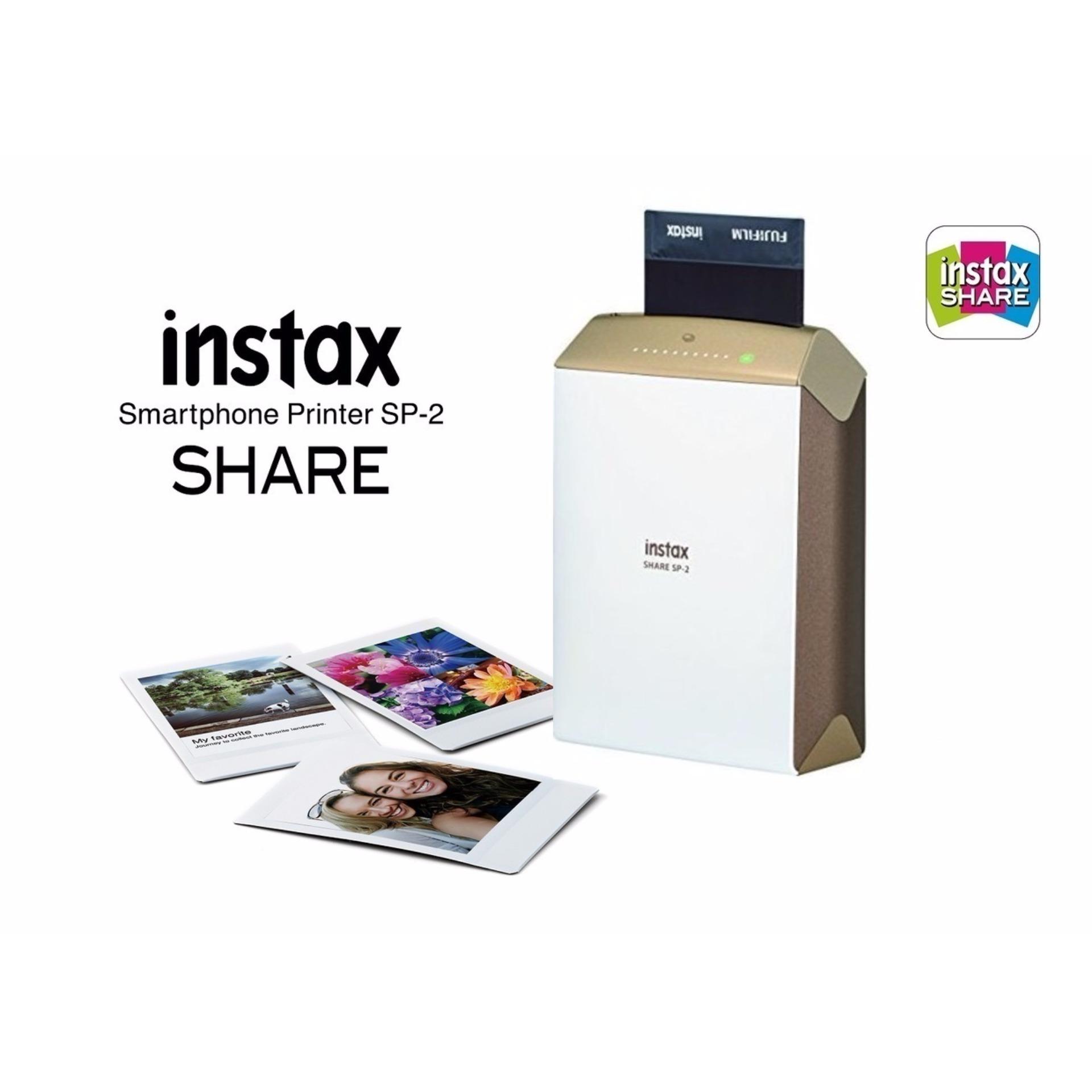 Fujifilm instax SHARE Smartphone Printer SP-2 (Gold).