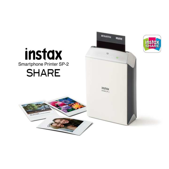 Fujifilm instax SHARE Smartphone Printer SP-2 (Silver)