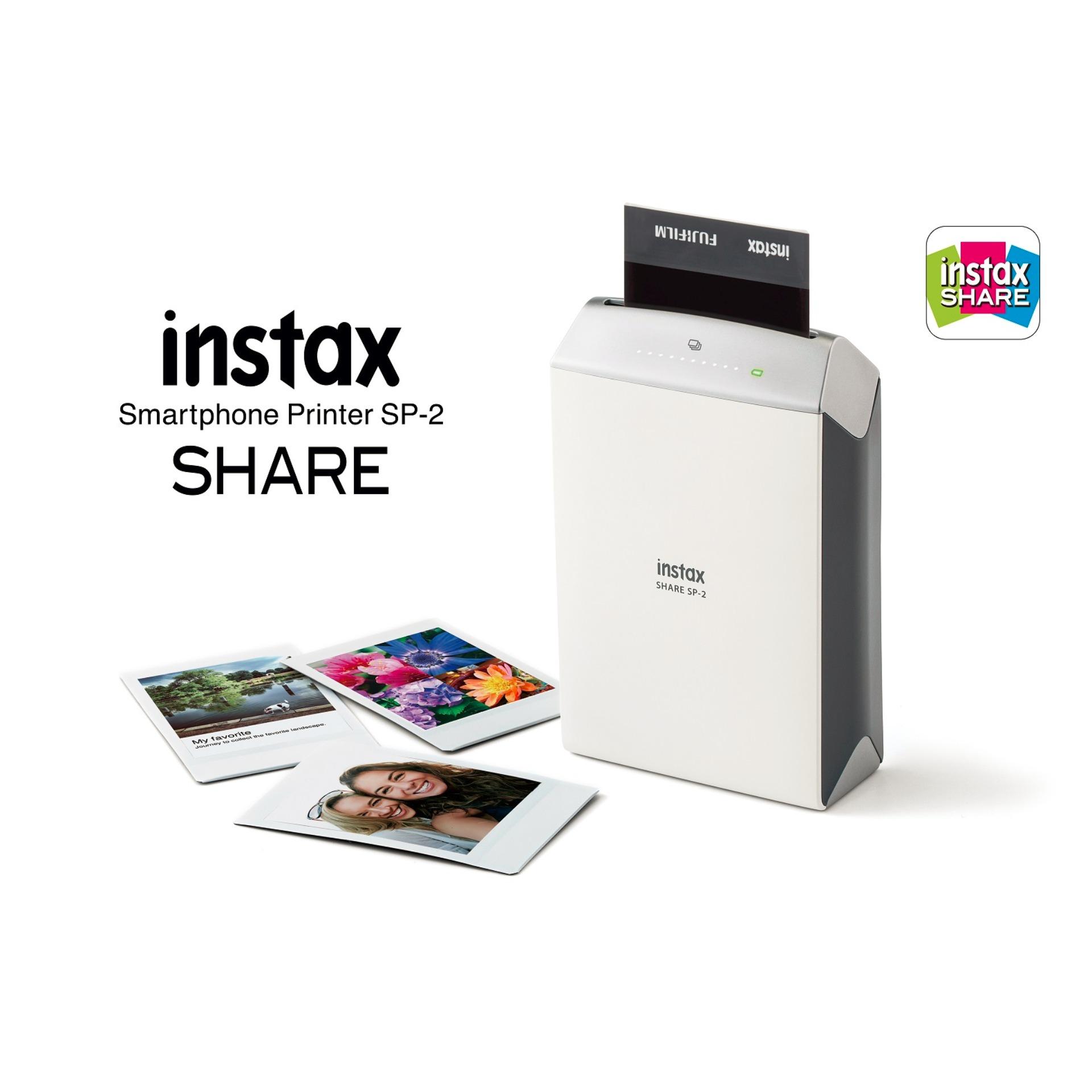 Fujifilm instax SHARE Smartphone Printer SP-2 (Silver)