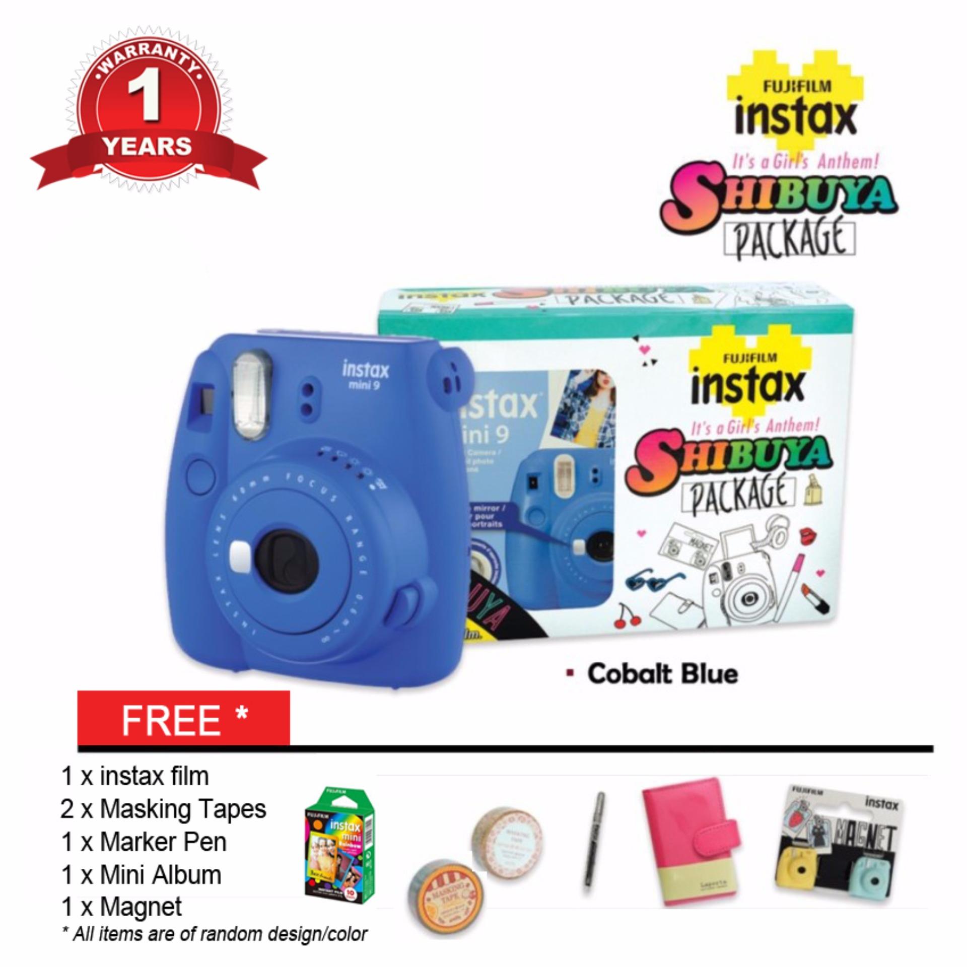 FUJIFILM Shibuya Gift Pack Instax mini 9 – Cobalt Blue