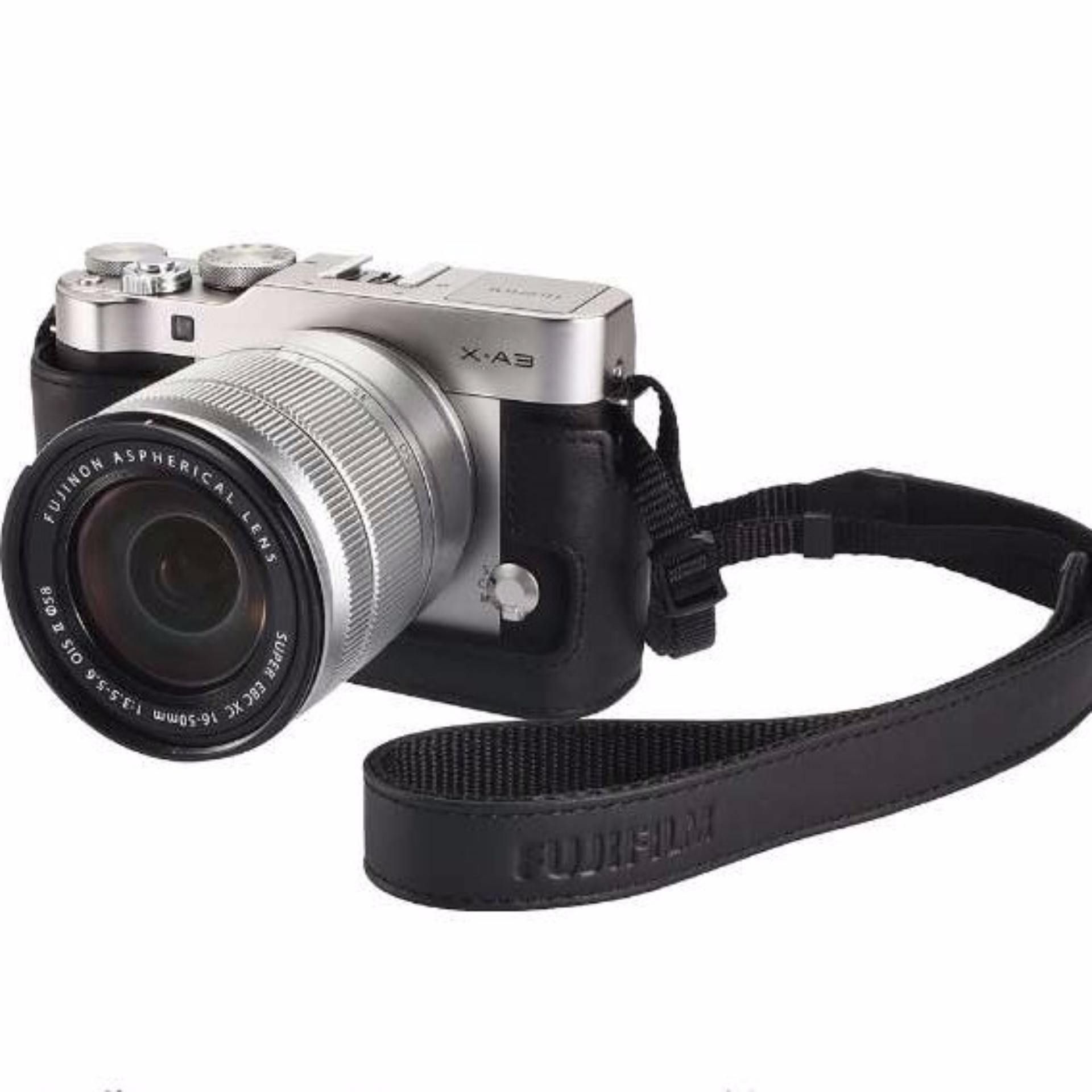 Fujifilm X-A3 Mirrorless Digital Camera with 16-50mm Lens (Silver)