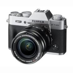 Fujifilm X-T20 (Silver) Mirrorless Digital Camera + Fujinon XF 18-55mm Lens