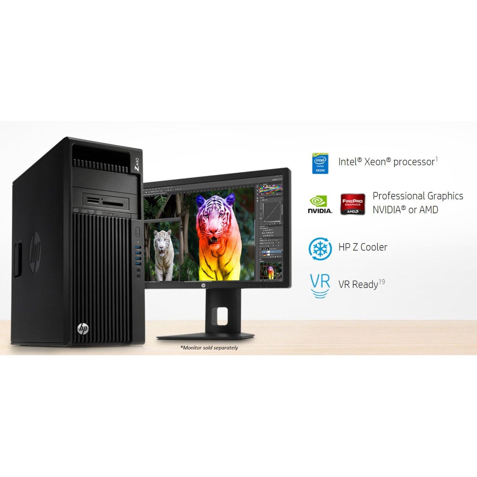 HP Z440 Workstation- Xeon E5-1620v4 3.5, 16GB,WIN10 PRO