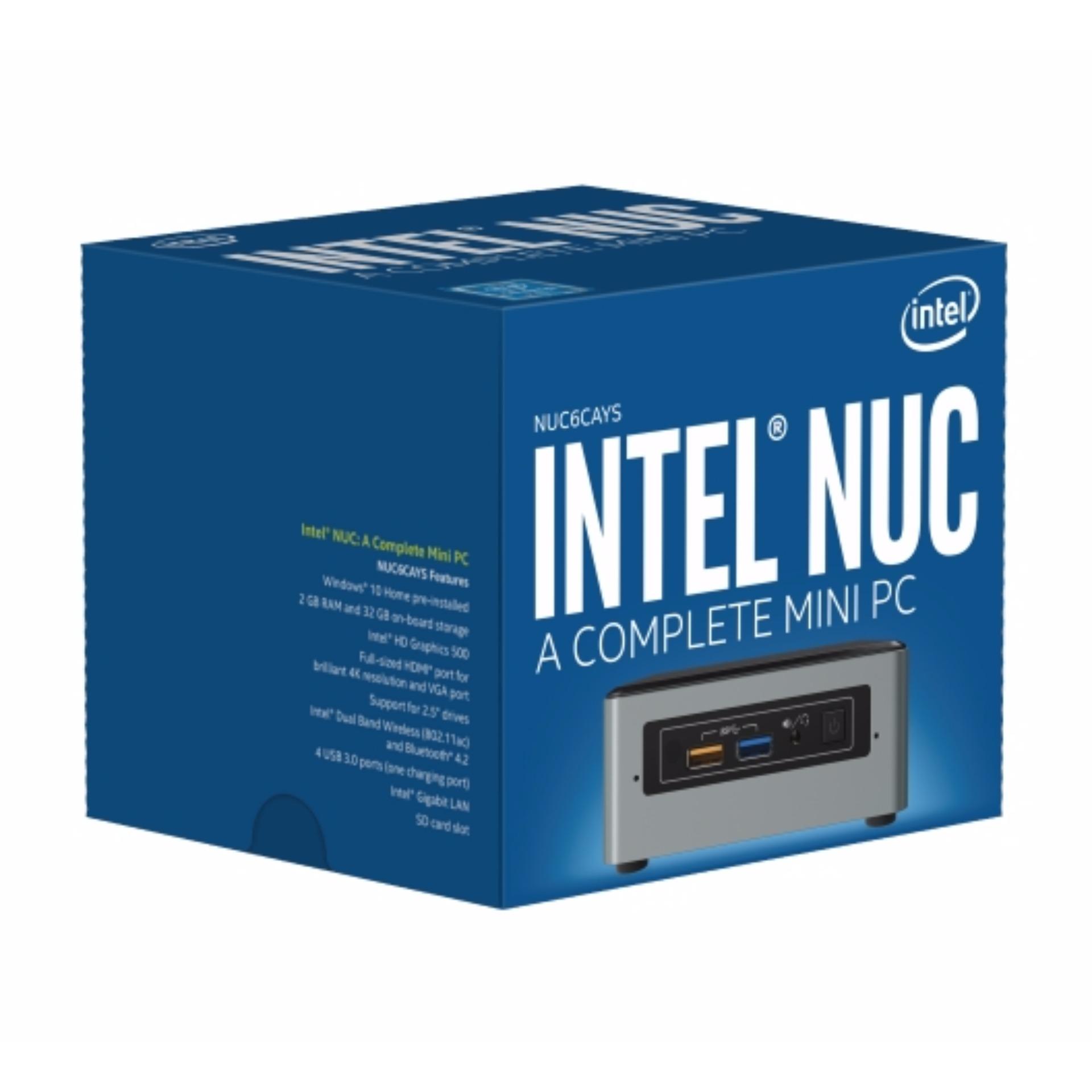 (Intel® Technology Provider) Intel NUC6CAYS NUC Complete Mini PC (Local Singapore Distributor Stocks)
