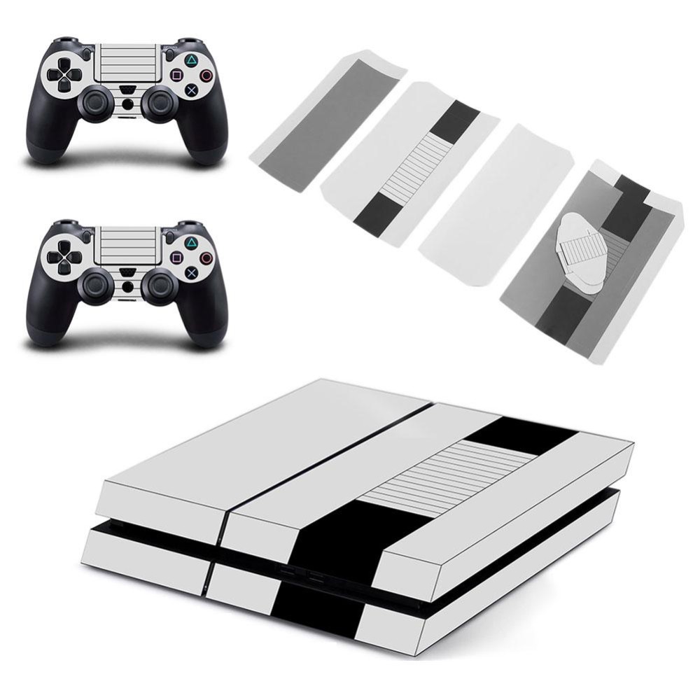 ISM Free Shipping Funny Game 1Set PVC Removable Stickers Decal Protector for PS4 Game Console Joystick – intl