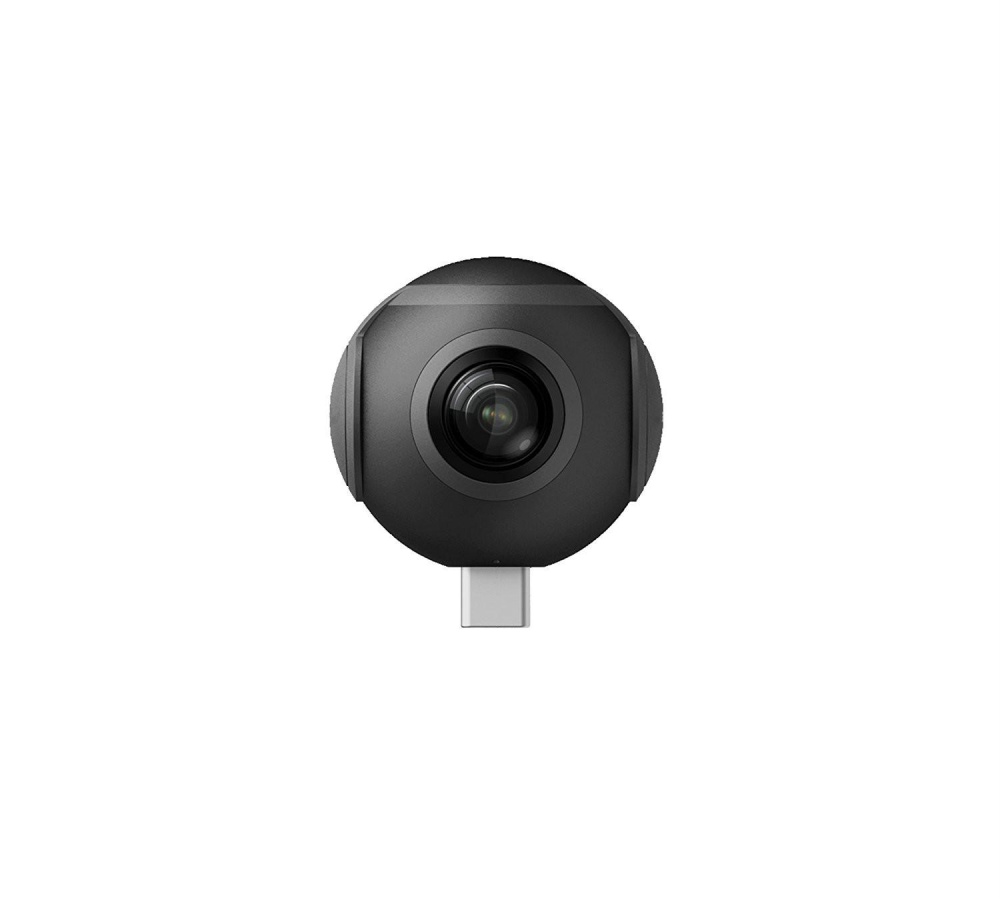 JDM Panoramic Camera 720 Degree HD mini 3D VR Camera with 210 Degree Dual Wide Angle Fisheye Lens Video Photo Dual Spherical Lens 360 Degree Action Camera for Android Phones(Micro USB) – intl